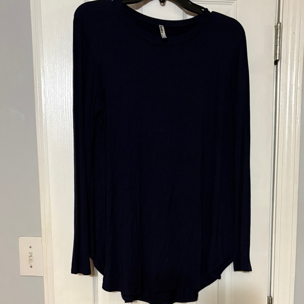 XL Azules Midnight Blue Long Sleeve Tee